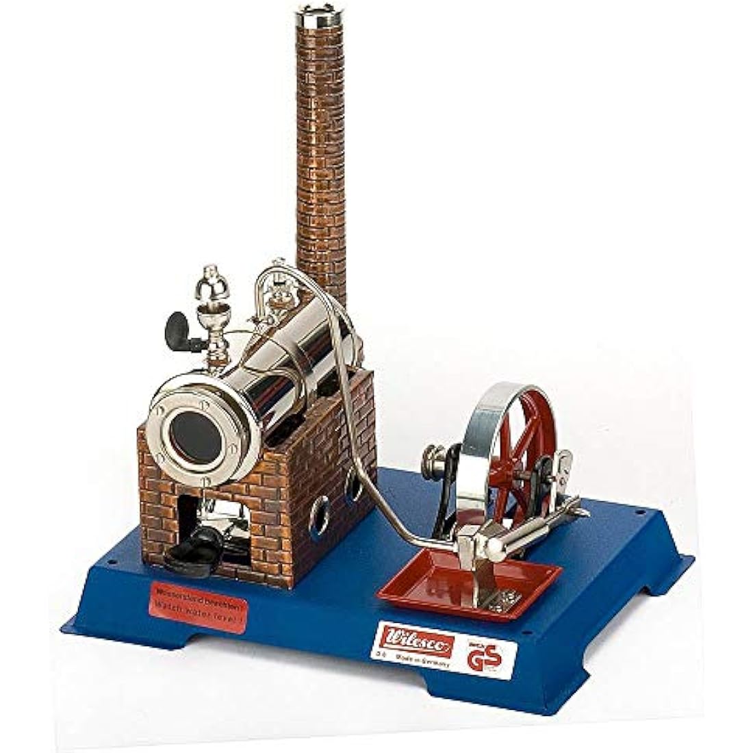 Wilesco Steam Engine D6, Diameter 45 mm, Length 100 mm, Finished Model, Classic