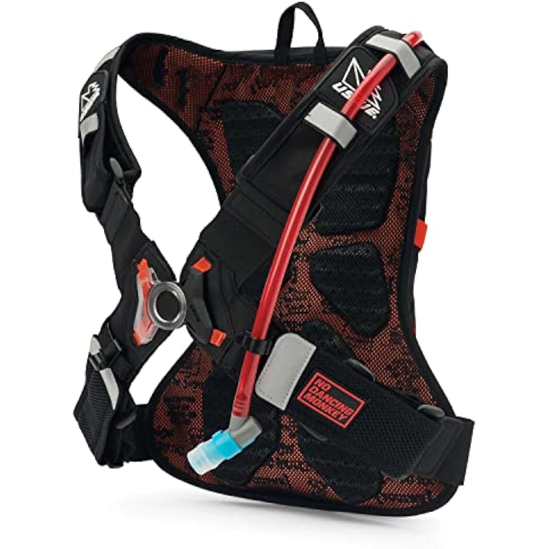 USWE RAW Hydration Backpack with Hydration Bladder, Premium Bounce Free Backpack for Enduro and Dirt Bike