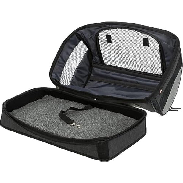 Trixie Tasche Holly, 30 × 30 × 50 cm, schwarz/grau