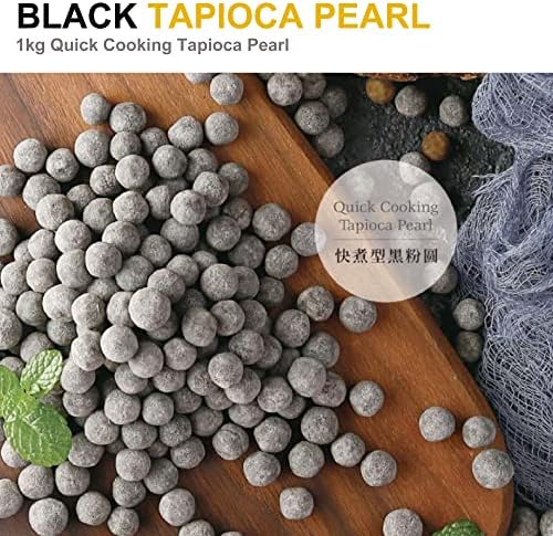 Wu FuYuan Black Tapioca Pearl 1kg Bubble Tea