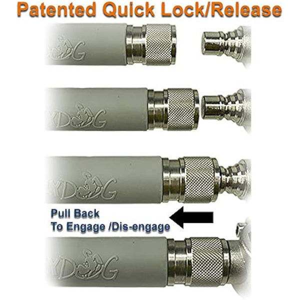 Walky Dog Plus Hands Free Dog Bicycle Exerciser Leash Newest Model with 550-lbs pull strength Paracord Leash Military Grade