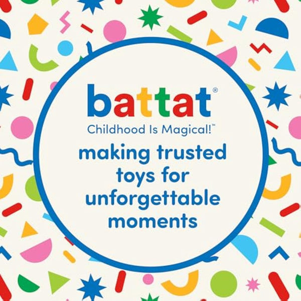 Battat – Miniature Toy Cars – 6 Pieces Wooden Minis – Classic Rescue & Construction Vehicles – Steamroller, Dump Truck – 3+ Years– Wooden Vehicles Set 2