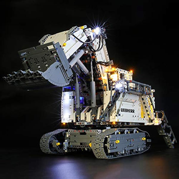 BRIKSMAX Led Lighting Kit for LEGO Technic Liebherr R 9800,Compatible with LEGO 42100 Building Blocks Model- Not Include the Lego Set