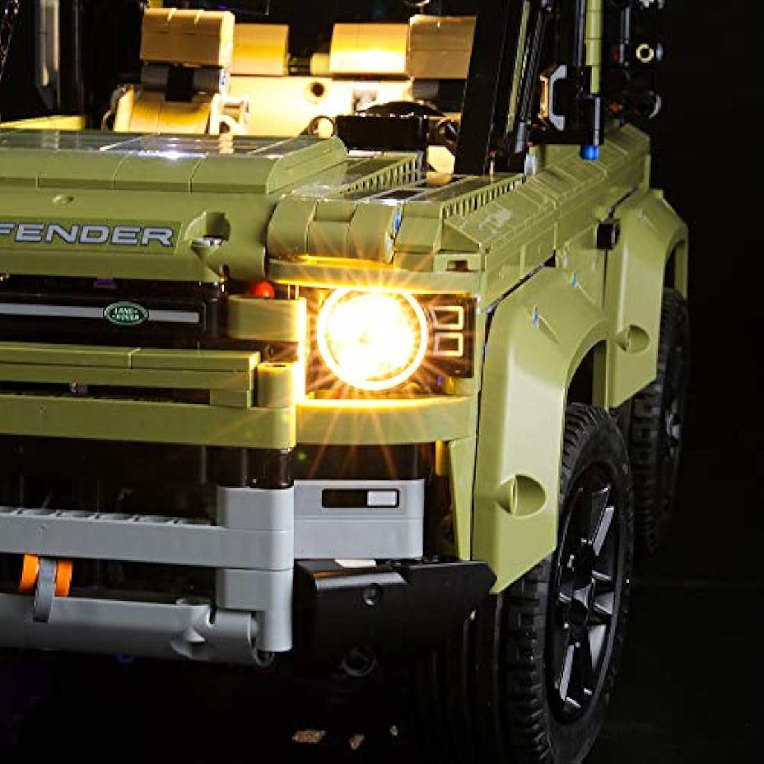 BRIKSMAX Led Lighting Kit for LEGO Technic Land Rover Defender, Compatible with 42110 Building Blocks Model - Not Include the Lego Set