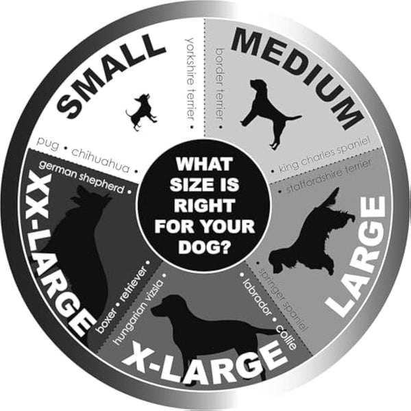 Petface Bamboo Oval Dog Bed, Medium, Grey Check