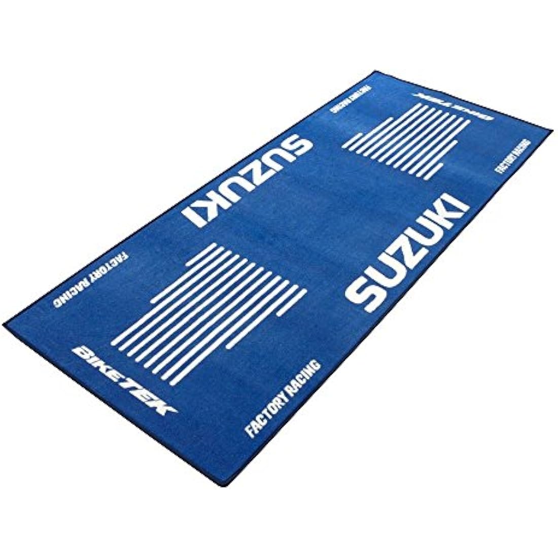 BikeTek Motorcycle Race Garage Mat Suitable For Suzuki