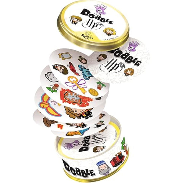 Asmodee | Harry Potter Dobble | Card Game | Ages 6+ | 2-8 Players | 15 Minutes Playing Time
