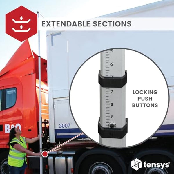 TENSYS - Lorry/Truck/Trailer/Caravan - Telescopic 5m Height Measuring Stick