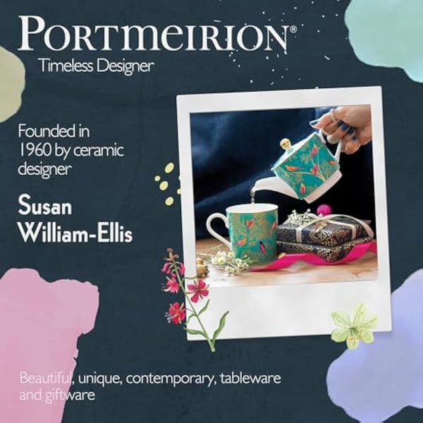Sara Miller London Chelsea Collection Tea for One Green