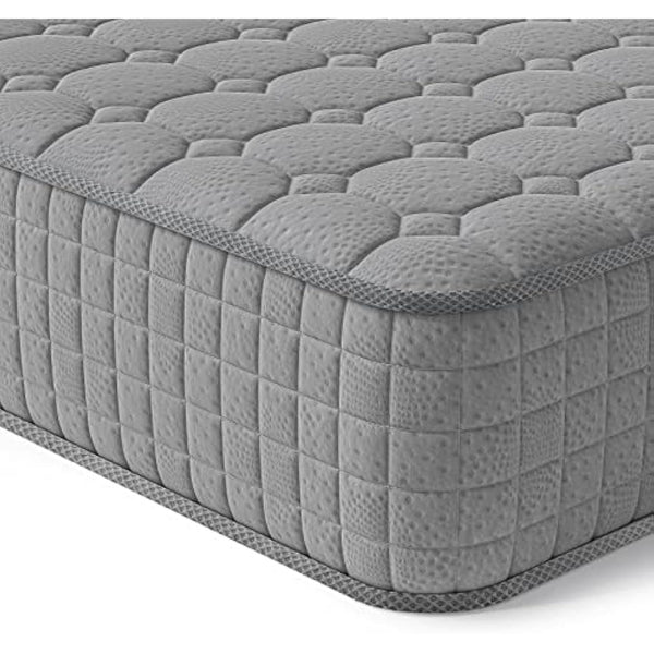 Vesgantti 3FT Single Mattress, 10 Inch Hybrid Mattress with Breathable Memory Memory Foam and Individually Pocket Spring - Medium Firm, Grey