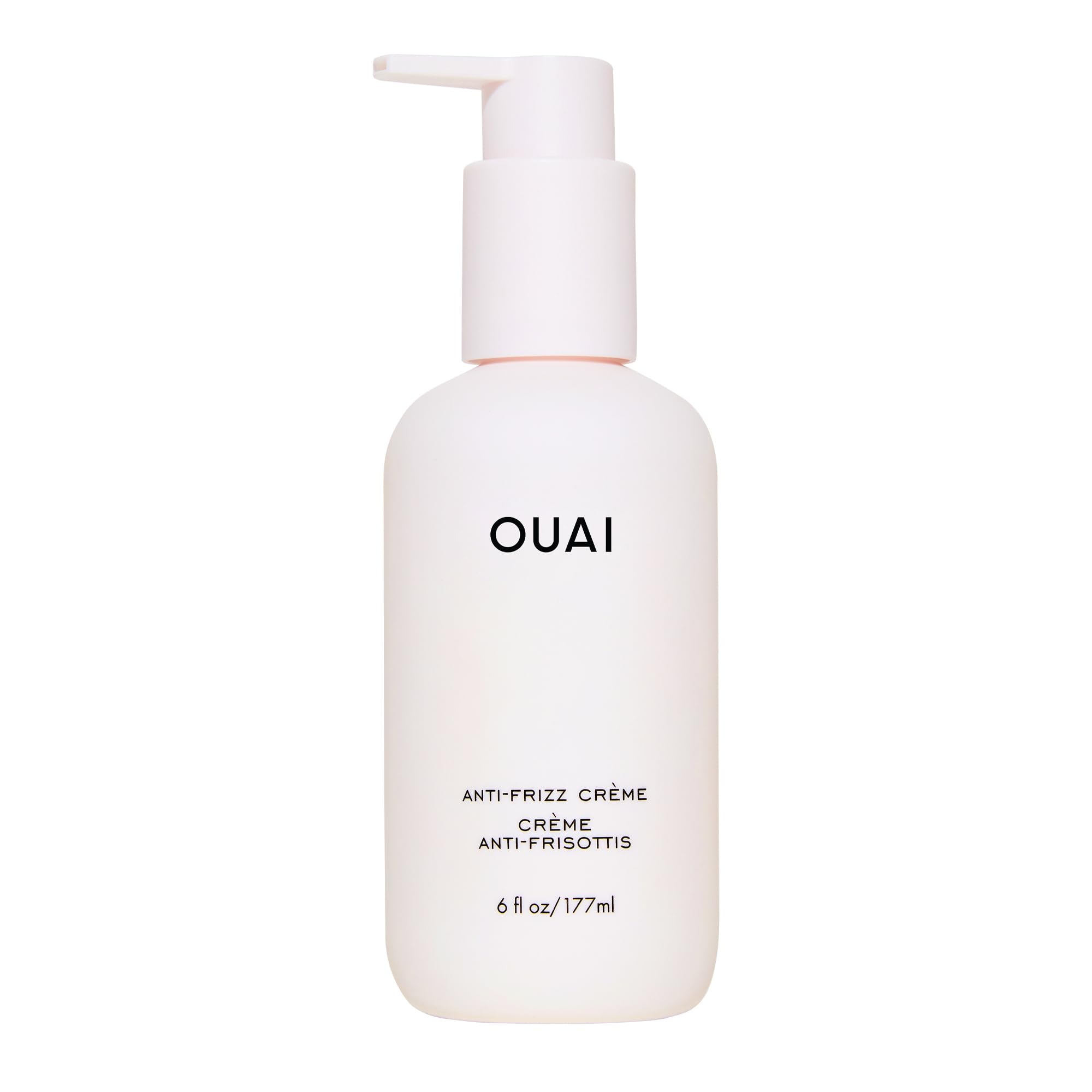 OUAI Anti Frizz Cream - Moisturizing Hair Cream with Frizz Control & Heat Protection - Provides Lasting Hydration with Jackfruit & Beetroot Extract -