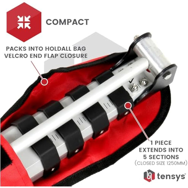 TENSYS - Lorry/Truck/Trailer/Caravan - Telescopic 5m Height Measuring Stick