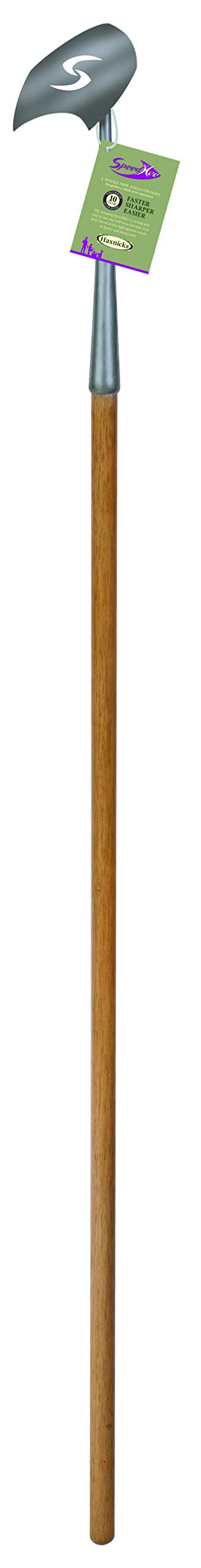 Haxnicks Speed Hoe Garden Tool | Easy To Use Garden Hoe | Silver, L1.7m, 12cm Diameter, Tool010101