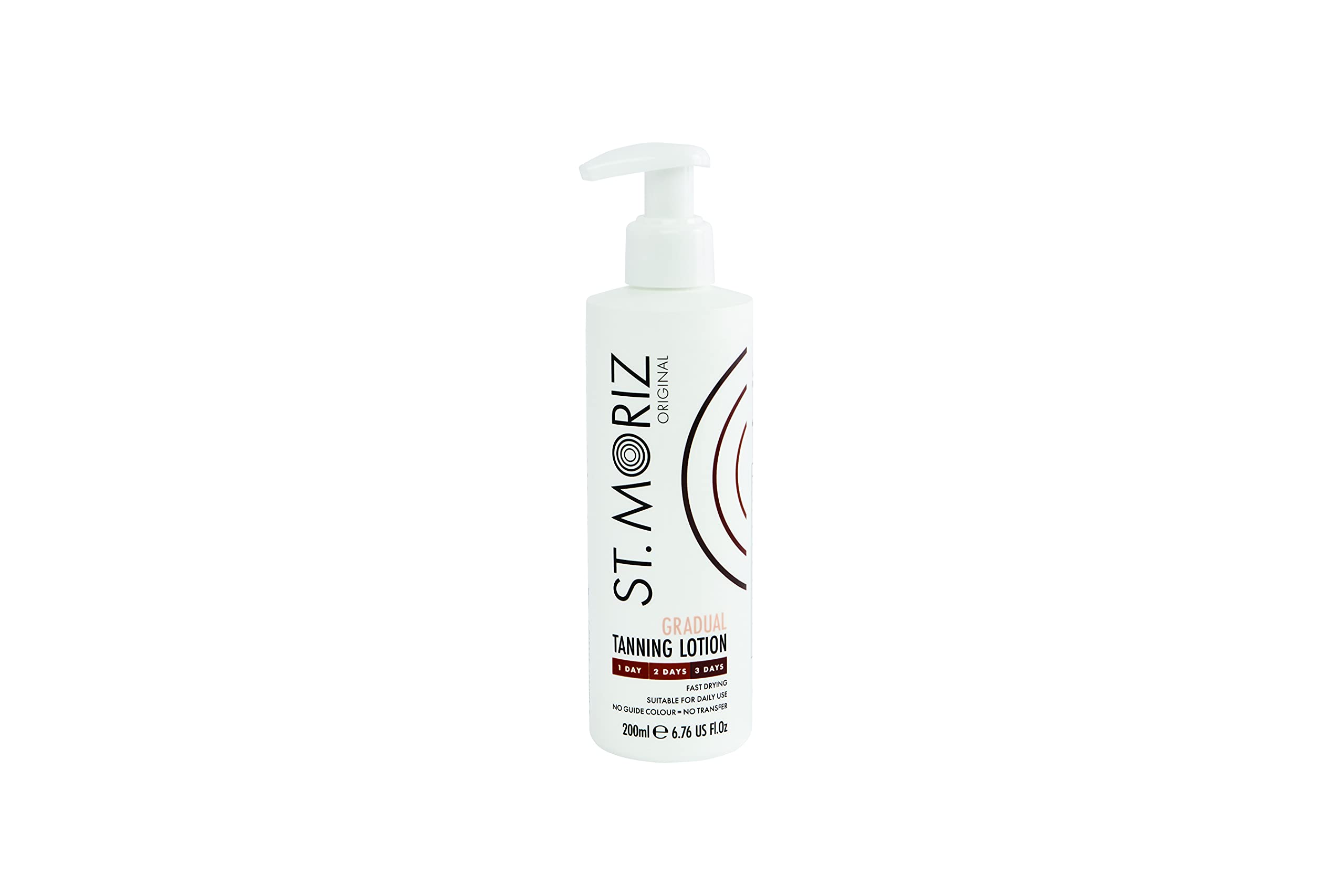 Gradual Tanning Lotion by St Moriz with Pump Action Top, 200 ml