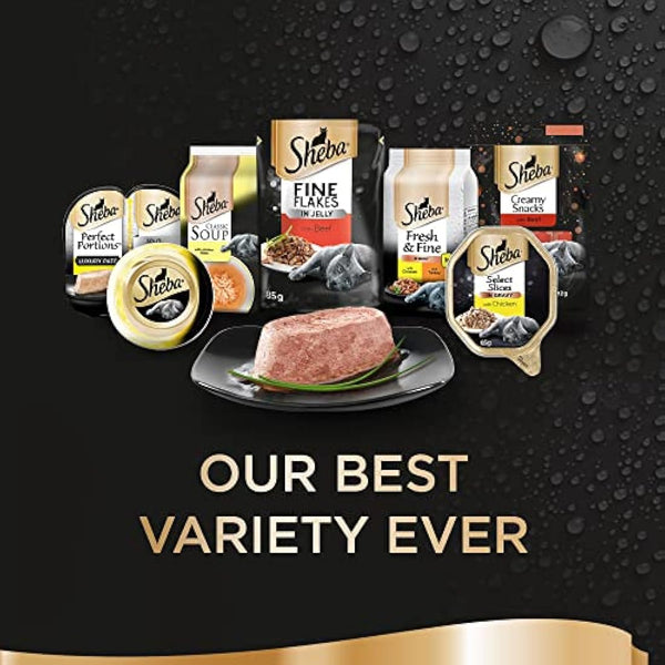 Sheba Perfect Portions - with Salmon in Loaf - 12 x 37, 5 g