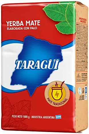Yerba Mate Taragui Roja (with Stems)(3x1Kg)