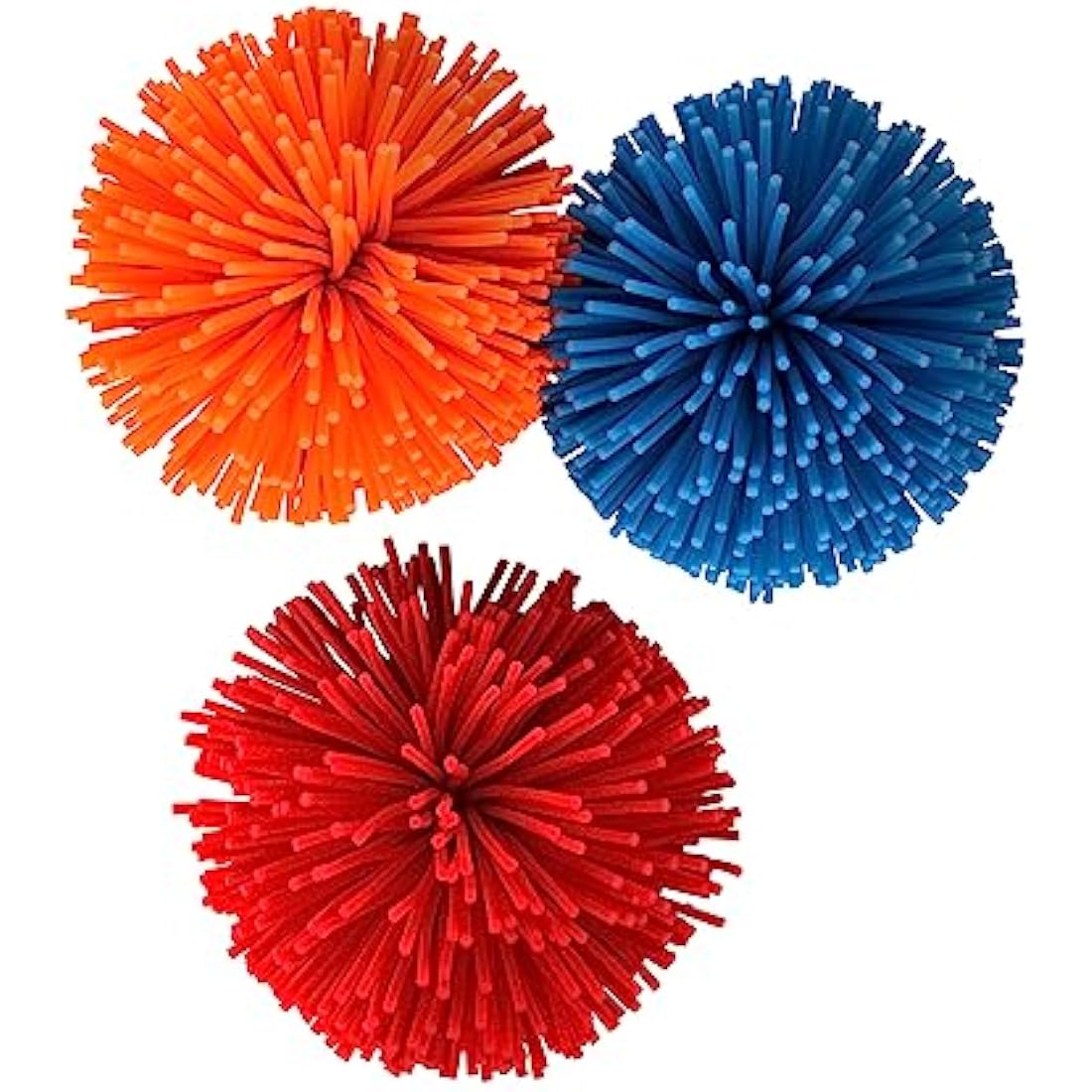 Koosh Minis Variety Colour 3-Pack - The Easy to Catch, Hard to Put Down Ball! - Fidget Toy for Kids