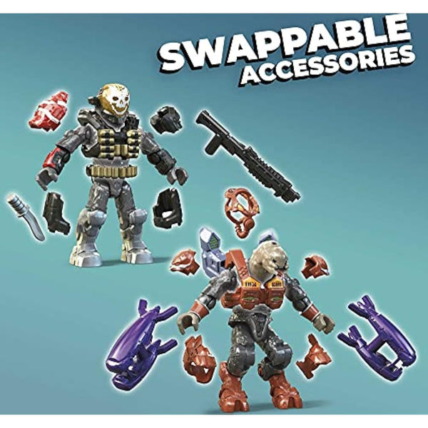 Mega HALO 20th Anniversary Character Pack HALO Infinite Construction Set, Building Toys for Boys [Amazon Exclusive]