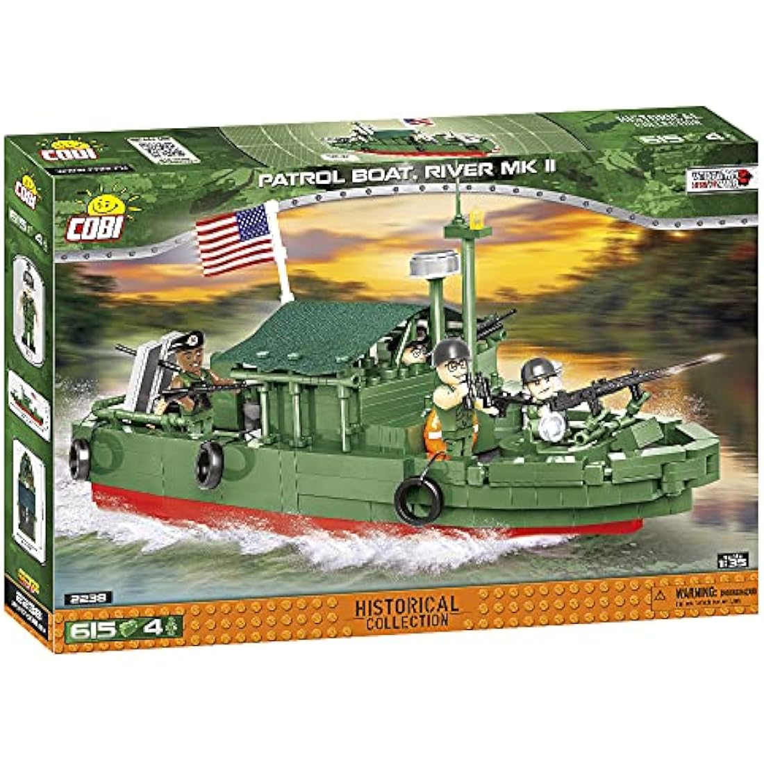COBI Patrol Boat, River MK II, Green