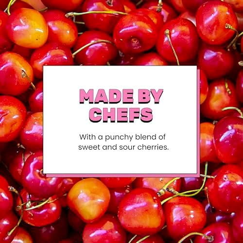 Dalston's Sparkling Cherry Soda (24 x 330ml) - Real Pressed Cherries & Sparkling Water - 46 Kcal - No Added Sugar - No Artificial Sweeteners - Healthy Alternative - Low Calorie - Vegan