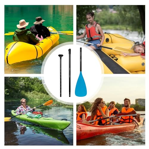 Uozonit Stand up Paddle - Ergonomic Telescoping Paddle,Removable Portable Reusable Canoe Accessories Rowing Tool for Beginner Fishing Boating Surfing Outdoor Sea Activities Daily