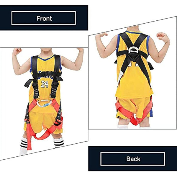 NewDoar Climbing Harness CE Certification Rock Climbing Rappelling Equipment Full Body Harness Guard Protect Rappelling Rescuing Equipment