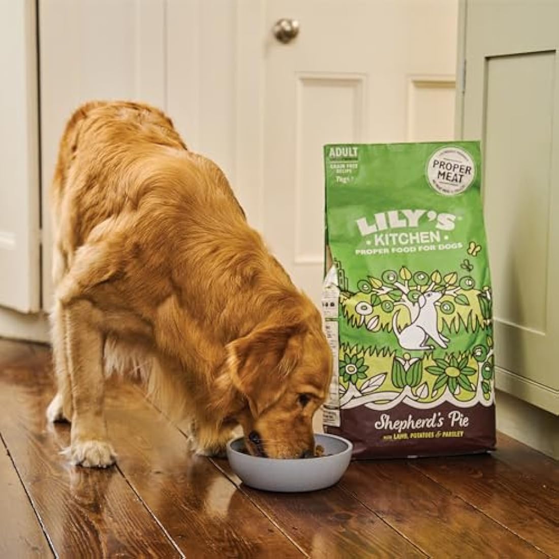 Lily’s Kitchen Made with Natural Ingredients Adult Dry Dog Food Shepherd’s Pie Balanced Recipe 7kg Bag