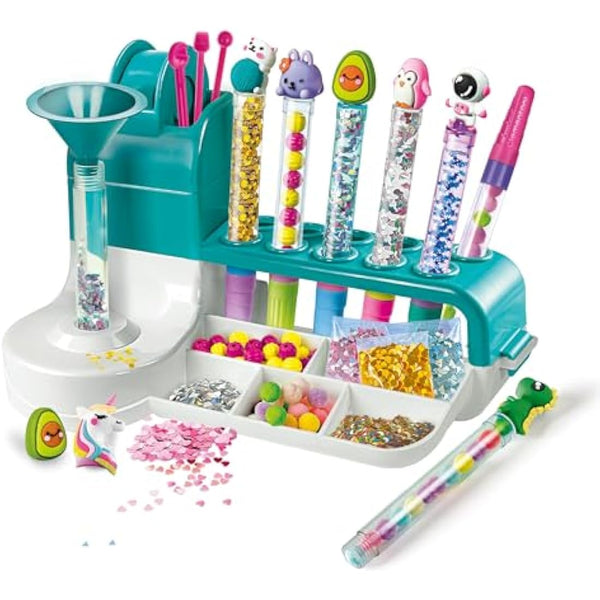 Clementoni- Pen Creator Studio: Personalised Pen Making Kit for Kids, Arts & Crafts (6+ Years)