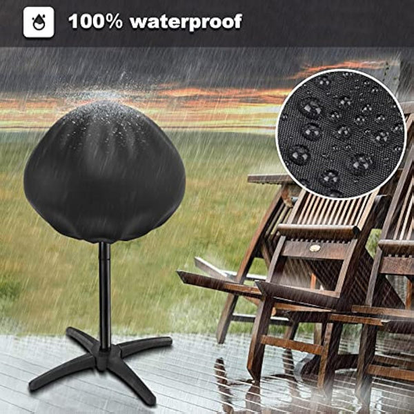 Bonna BBQ Grill Cover Waterproof for George Foreman Indoor and Outdoor 22460 and 22460-56 Barbecue Cover, Weber 1121004/1111004 BBQ Grill
