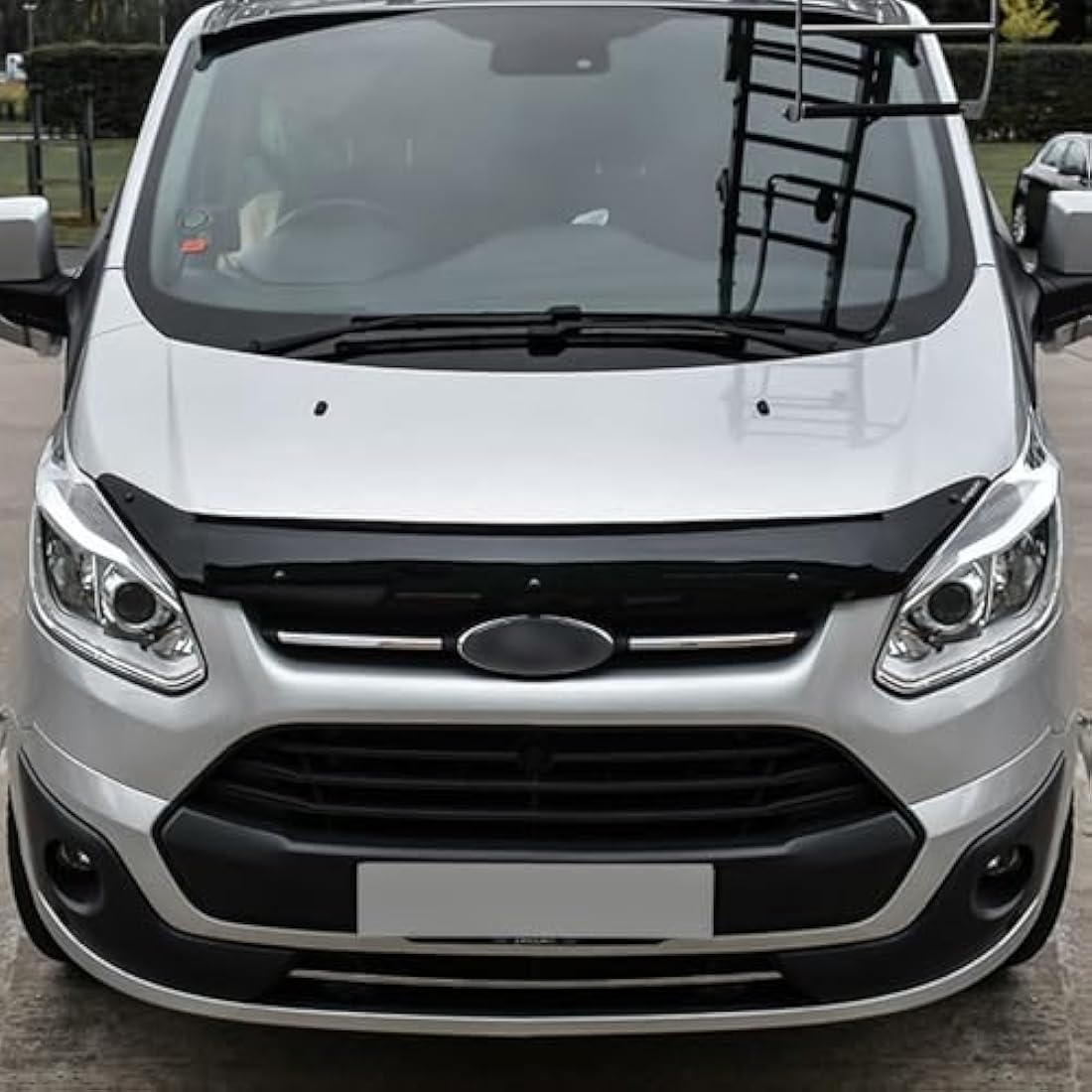 ROBUST Bonnet Wind Deflector Protector Guard Bra For Ford Transit Custom 2012-2018