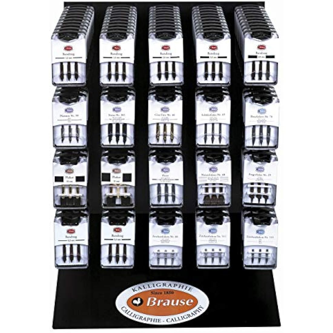 Brause 68B - Pack of 10 portée nibs