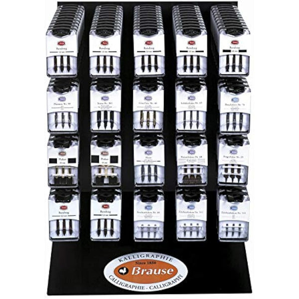 Brause 46B - Pack of 100 cito fein nibs 0.3 mm