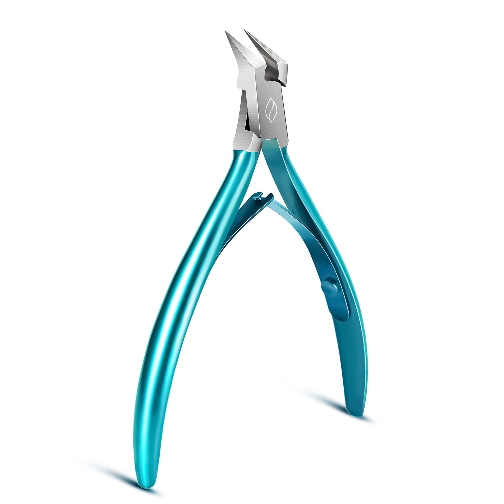 FERYES Toenail Clipper Straight Blade for Ingrown and Thick Nails - Stainless Steel and Sharp Pointed Tip Ingrown Nail Clipper ? Wide Jaw Toe Nail