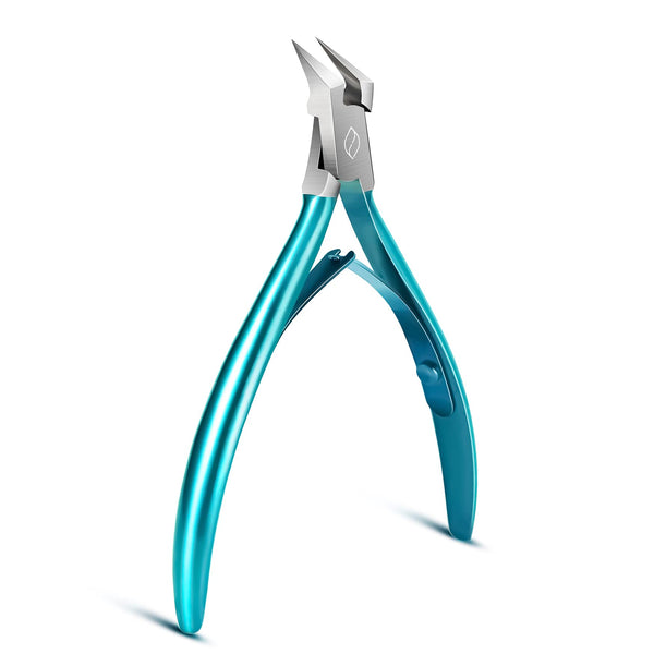 FERYES Toenail Clipper Straight Blade for Ingrown and Thick Nails - Stainless Steel and Sharp Pointed Tip Ingrown Nail Clipper ? Wide Jaw Toe Nail