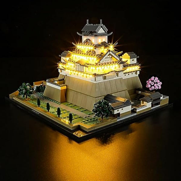 GEAMENT LED Light Kit Compatible with LEGO Himeji Castle - Lighting Set for Architecture 21060 (Building Set Not Included)