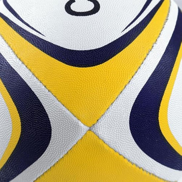 Centurion Nero Trainer Rugby Ball, Yellow, Size 4