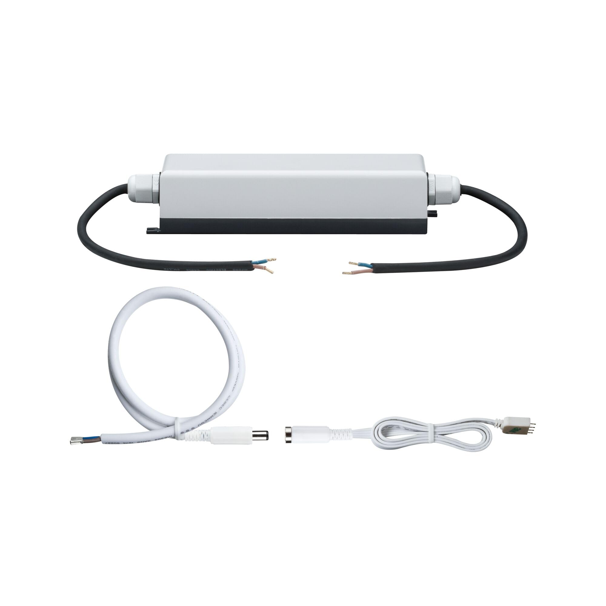 Paulmann 70201 Function YourLED Power Supply IP65 60W 230/12V DC Grey/Black Plastic