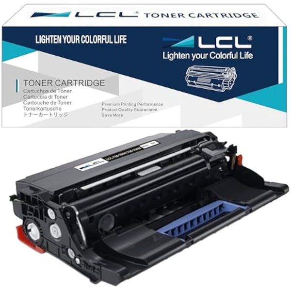 LCL Remanufactured Drum Unit 724-10491 724-10492 KVK63 Drum (1 Drum) Replacement for Dell B2360d B2360dn B3460dn B3465dn B3465dnf S2830dn S2830