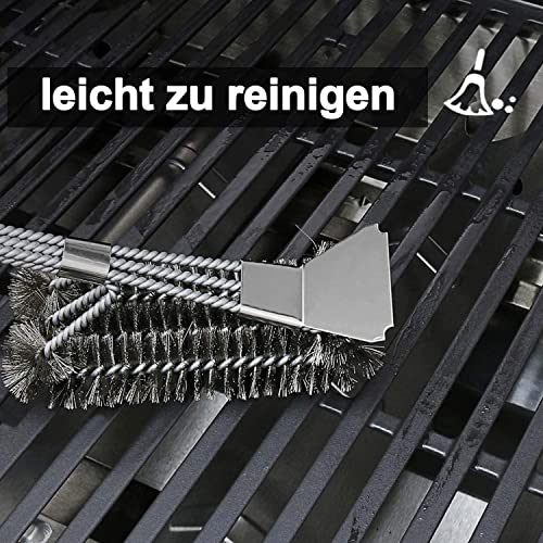 Vnierxful 7524 7528 49.53CM Cast Iron Cooking Grates for Weber Genesis E-310/ E-320/ E-330, Genesis S-310/ S-320/ S-330, Genesis EP-310/ EP-320/