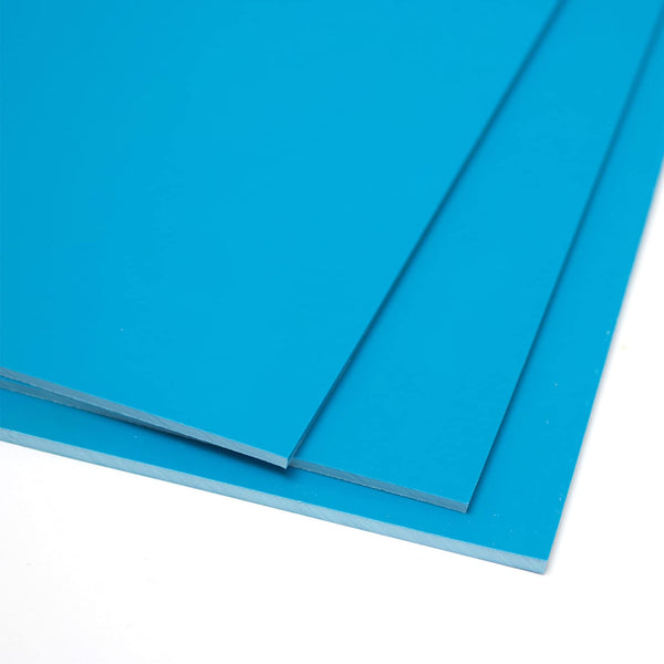 Artway Soft Cut Polymer A3 Sheets - Ideal for Printmaking/Lino Printing ? Pack of 3 Sheets - Blue