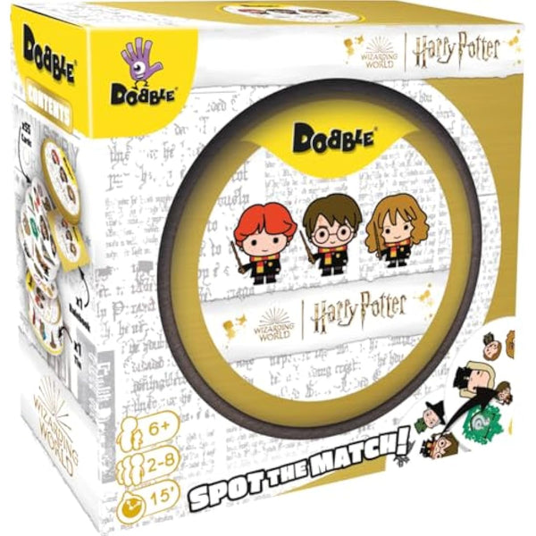 Asmodee | Harry Potter Dobble | Card Game | Ages 6+ | 2-8 Players | 15 Minutes Playing Time