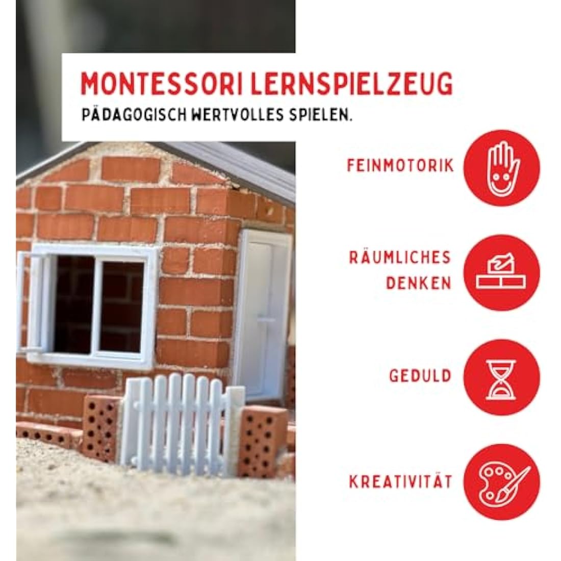 Teifoc 2042822 4500 - Beach House - Build with real Bricks & Cement