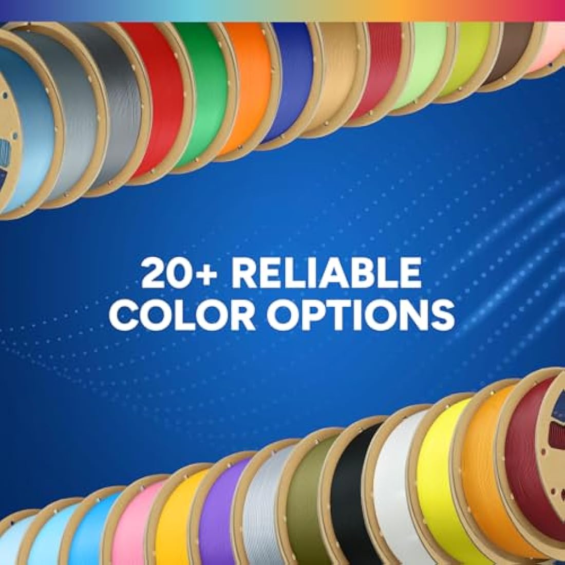 OVERTURE PLA Plus (PLA+) Filament 1.75mm, Stronger & More Durable, Professional Toughness 3D Printer Filament, 4kg (8.8lbs), Cardboard Spool, High Precision +/- 0.02mm (White*4)