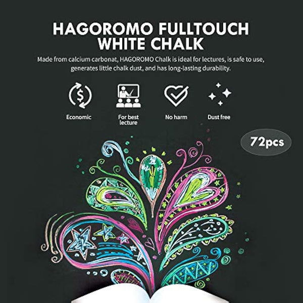 Hagoromo Fulltouch Chalk 1Box (72Pcs) White
