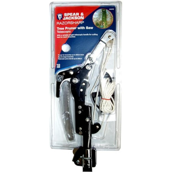 Spear & Jackson 4930FZ Razorsharp Telescopic Tree Pruner