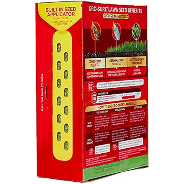 Gro-Sure Fast Acting Lawn Seed, 10 m2, 300 g, Blue,Green