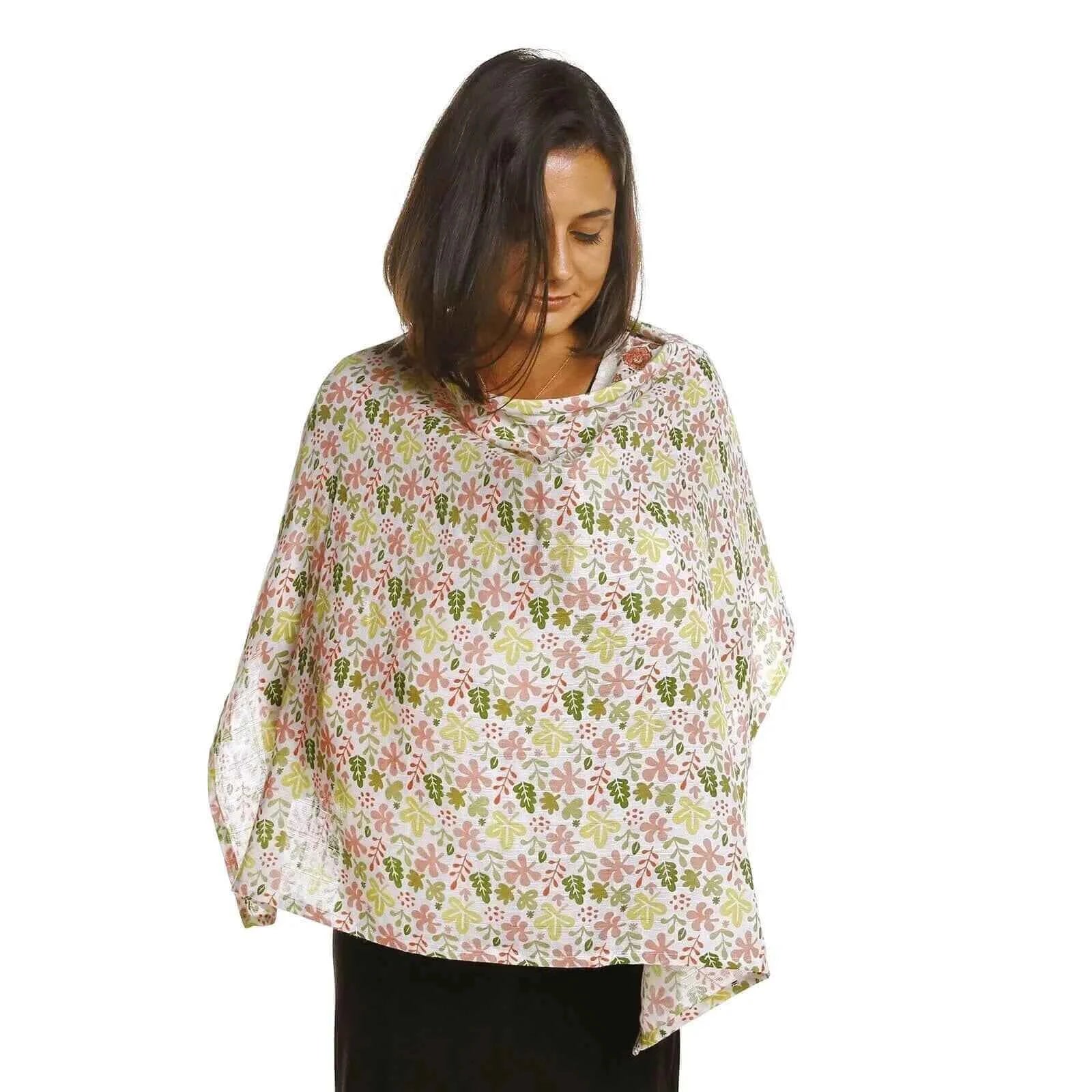 baby mom Muslin Cotton Nursing Cover