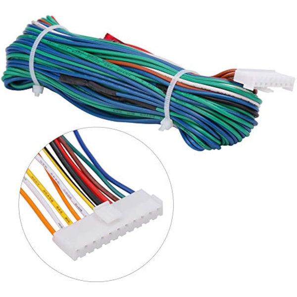 4-Pack Universal 12V Car Remote Central Control Locking Kit, Heavy Duty Power Door Lock Actuator Auto Locking Security Key-free Entry Kit