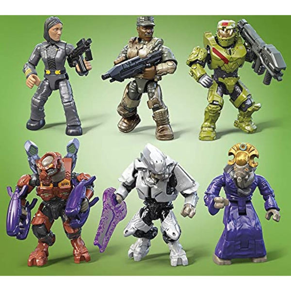 Mega HALO 20th Anniversary Character Pack HALO Infinite Construction Set, Building Toys for Boys [Amazon Exclusive]