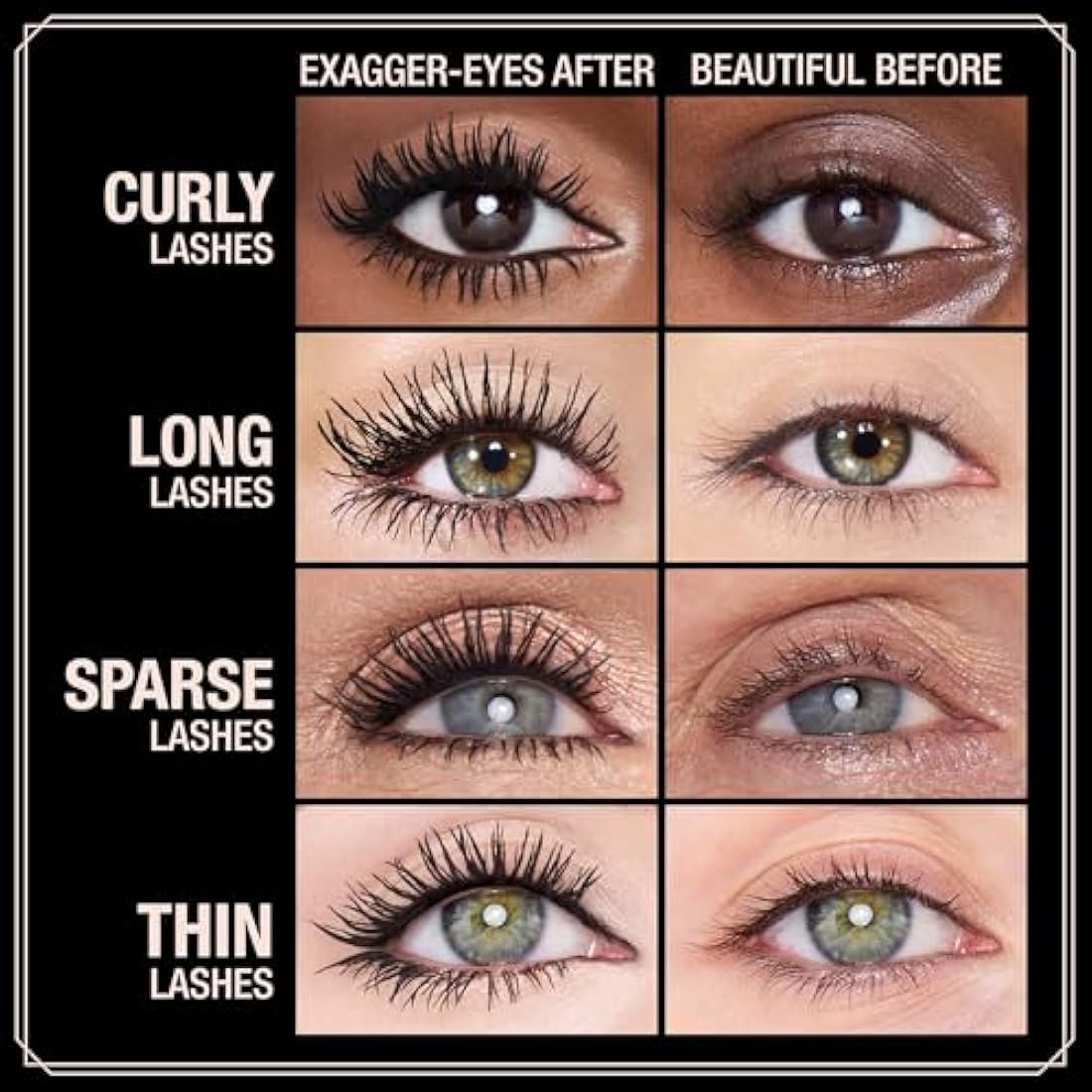 Charlotte Tilbury | Exagger-Eyes Volume Mascara | Exagger-Black | 10ml